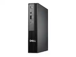 Dell - Pro Micro QCM1250 Desktop Computer - Intel Core Ultra 7 265T - vPro Technology - 16 GB - 256 GB SSD - Micro PC - Black