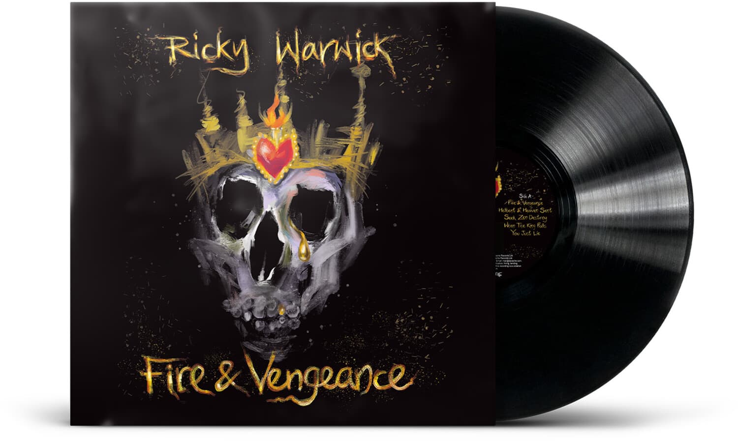 Ricky Warwick - Fire & Vengeance - VINYL LP
