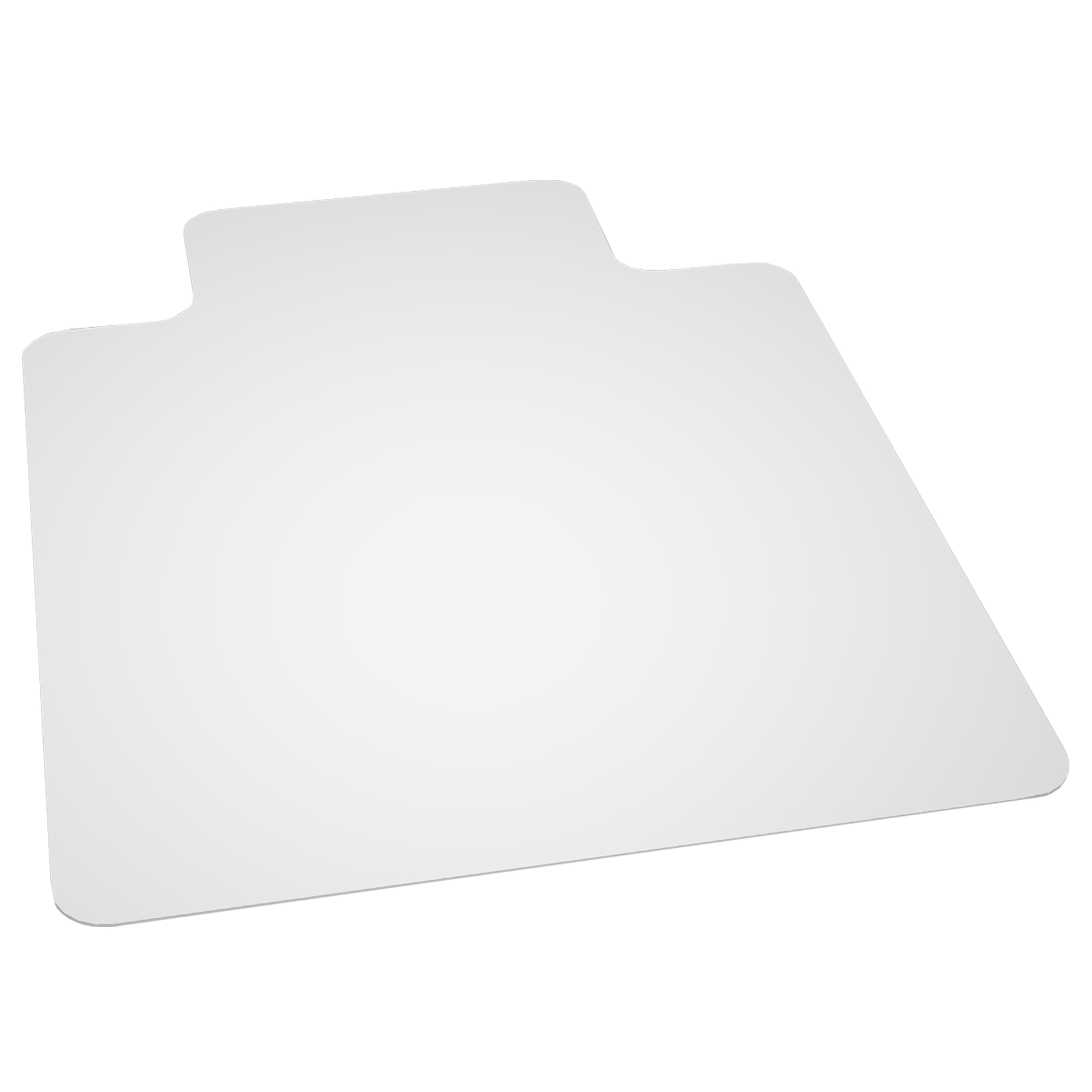 Emma + Oliver - 36'' x 48'' Hard Floor Chair Mat with Lip - Clear