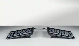 KINESIS - Freestyle2 Split Ergonomic Keyboard for Mac with Pre Installed V3 Kit - Black