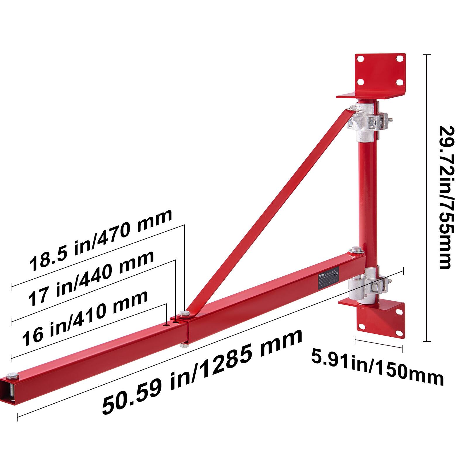 18.5 in/470 mm  
17 in/440 mm  
16 in/410 mm  
50.59 in/1285 mm  
5.91 in/150 mm  
29.72 in/755 mm