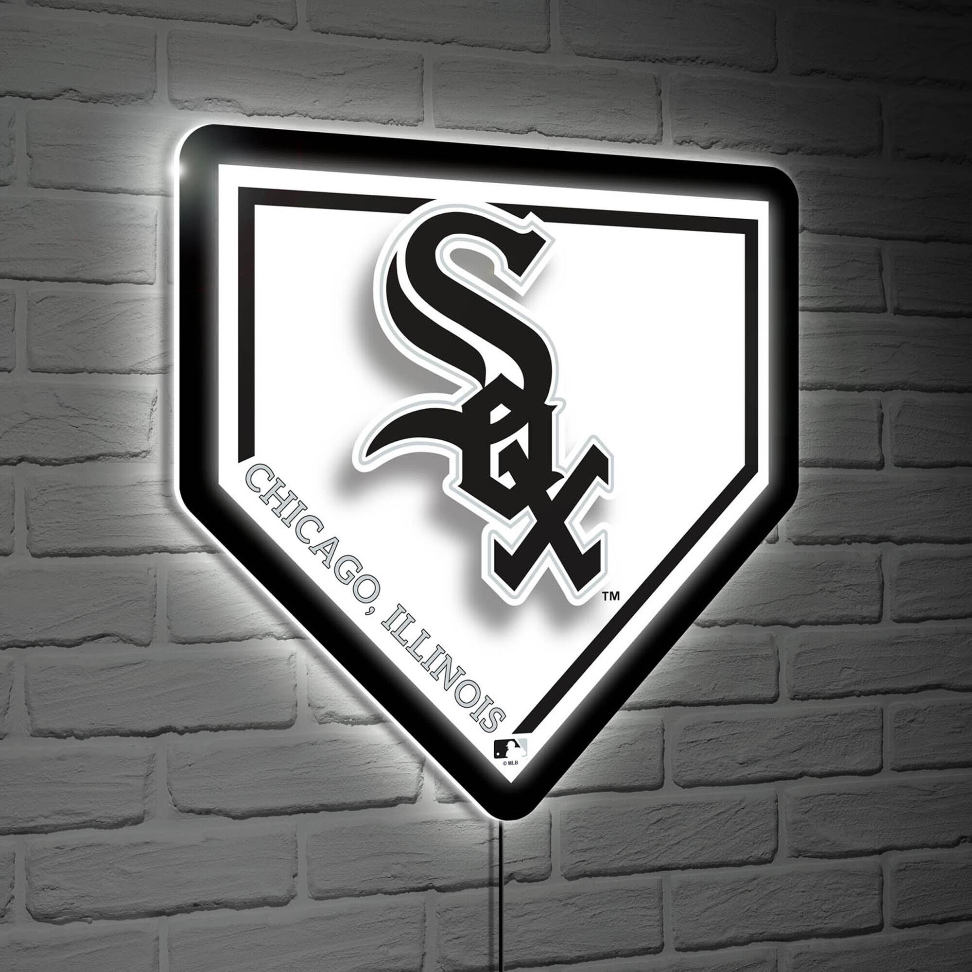 Chicago White Sox LED Wall Home Plate