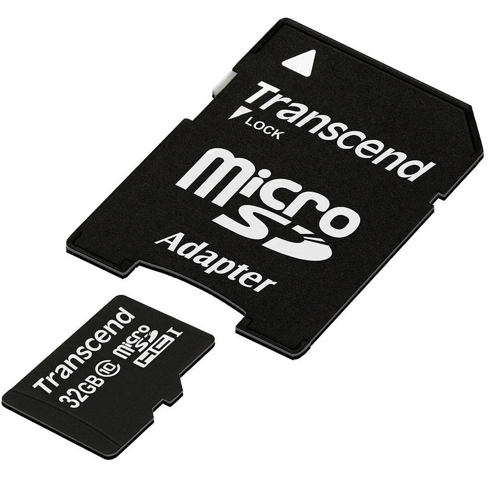 Transcend Micro SD Adapter  
Transcend microSDHC 32GB