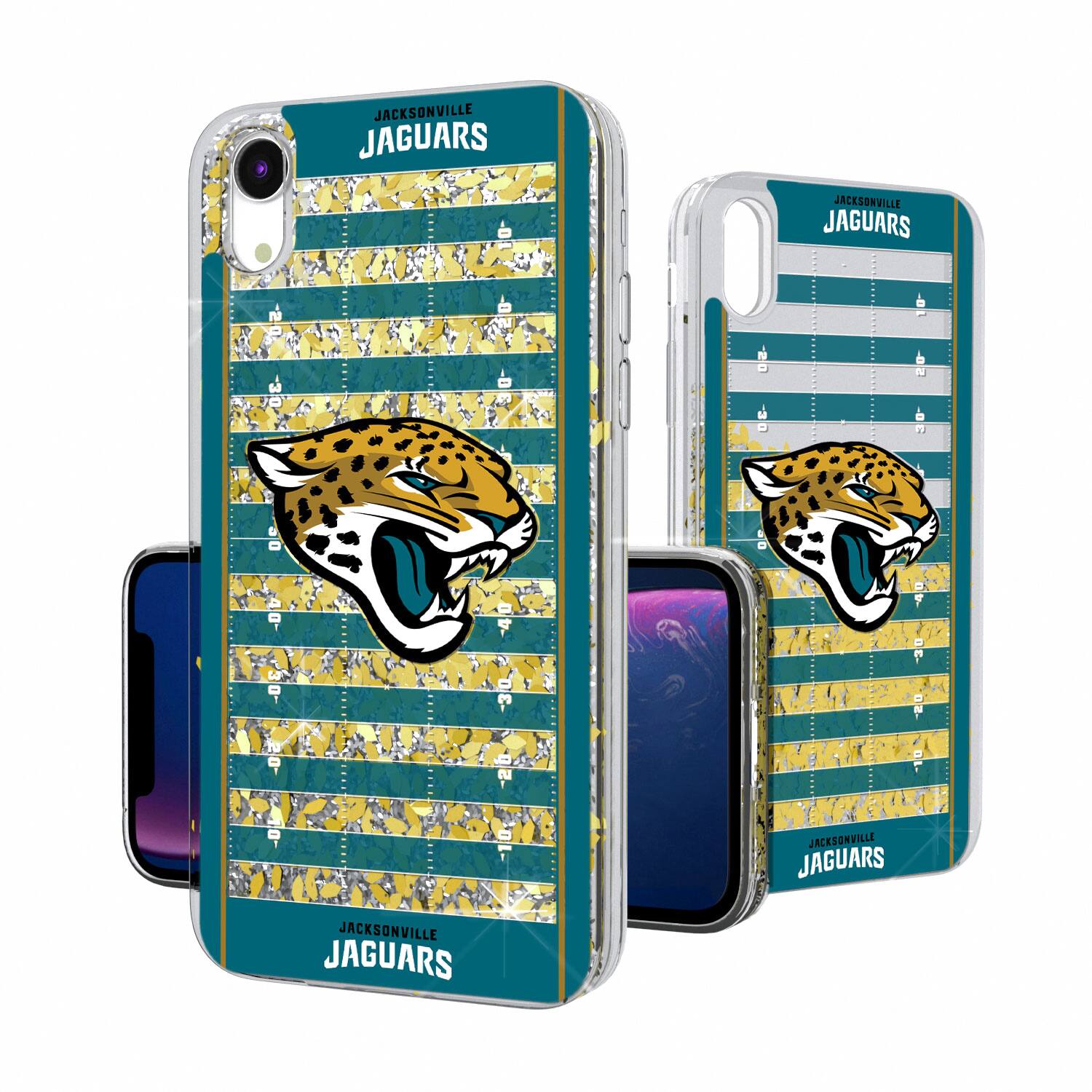 Keyscaper - NFL - Jacksonville Jaguars - iPhone Field Design Glitter Case - 15 - Multicolor price history on PriceWatchPro