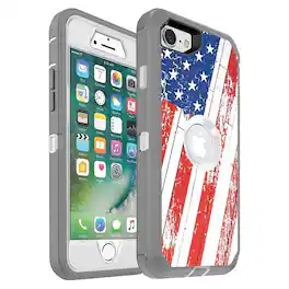 Entronix - Heavy Duty Triple-Layer Case for iPhone 8/7/SE - Ultimate Protection - USA
