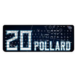 Keyscaper - Tony Pollard Tennessee Titans Wireless Keyboard - Black