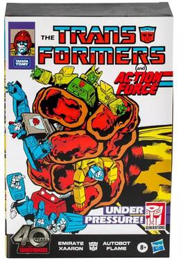 Hasbro - Collectibles - Transformers - Generations Comic Edition Autobot Flame & Emirate Xaaron - COLLECTABLES - Multicolor