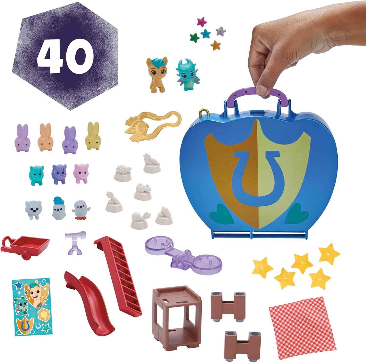 Alt View 2. Hasbro - My Little Pony Mini World Magic Compact Critter Corner.