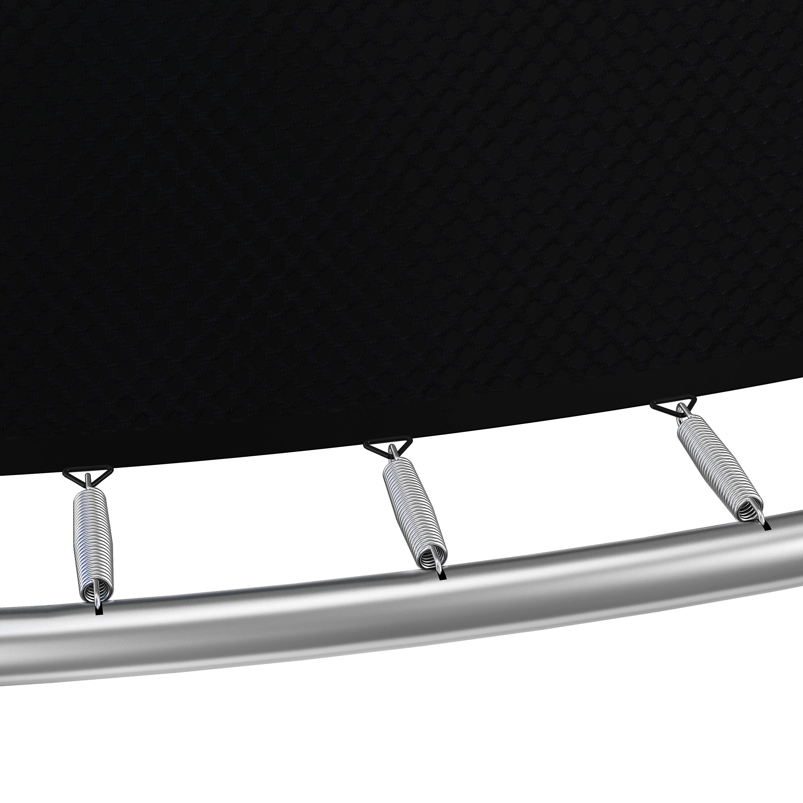 Alt View 4. LOVMOR - Lovmor 14 FT Trampoline with Basketball Hoop and Ladder Recreational Trampoline for Adults.