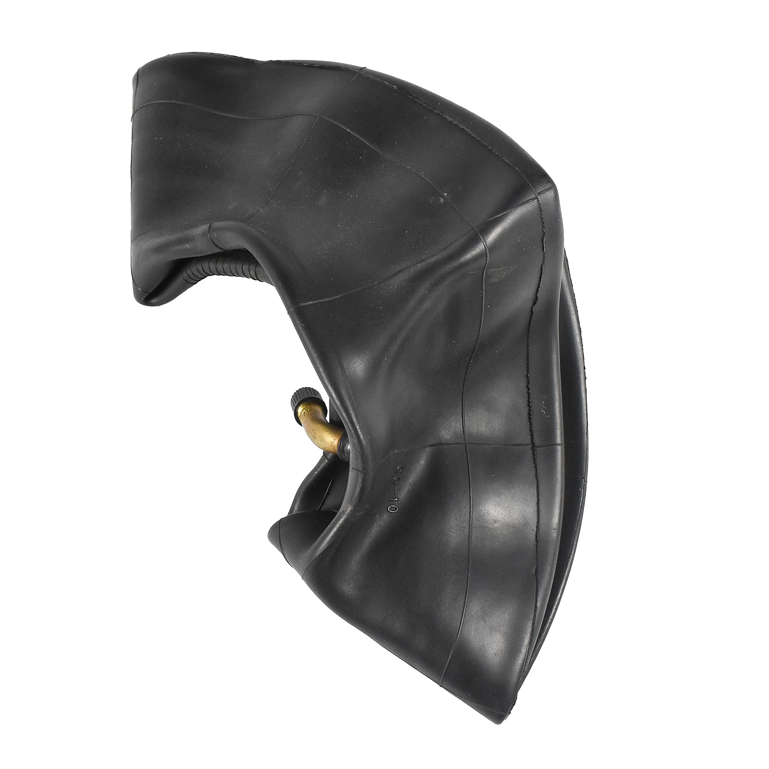 Alt View 5. HQRP - 4.10/3.50-4 Tire Inner Tube, Angled Valve Stem, 10 in Outside Diameter, 30 PSI for Hand Trucks.