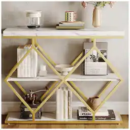 Gold Tube AND Marble White