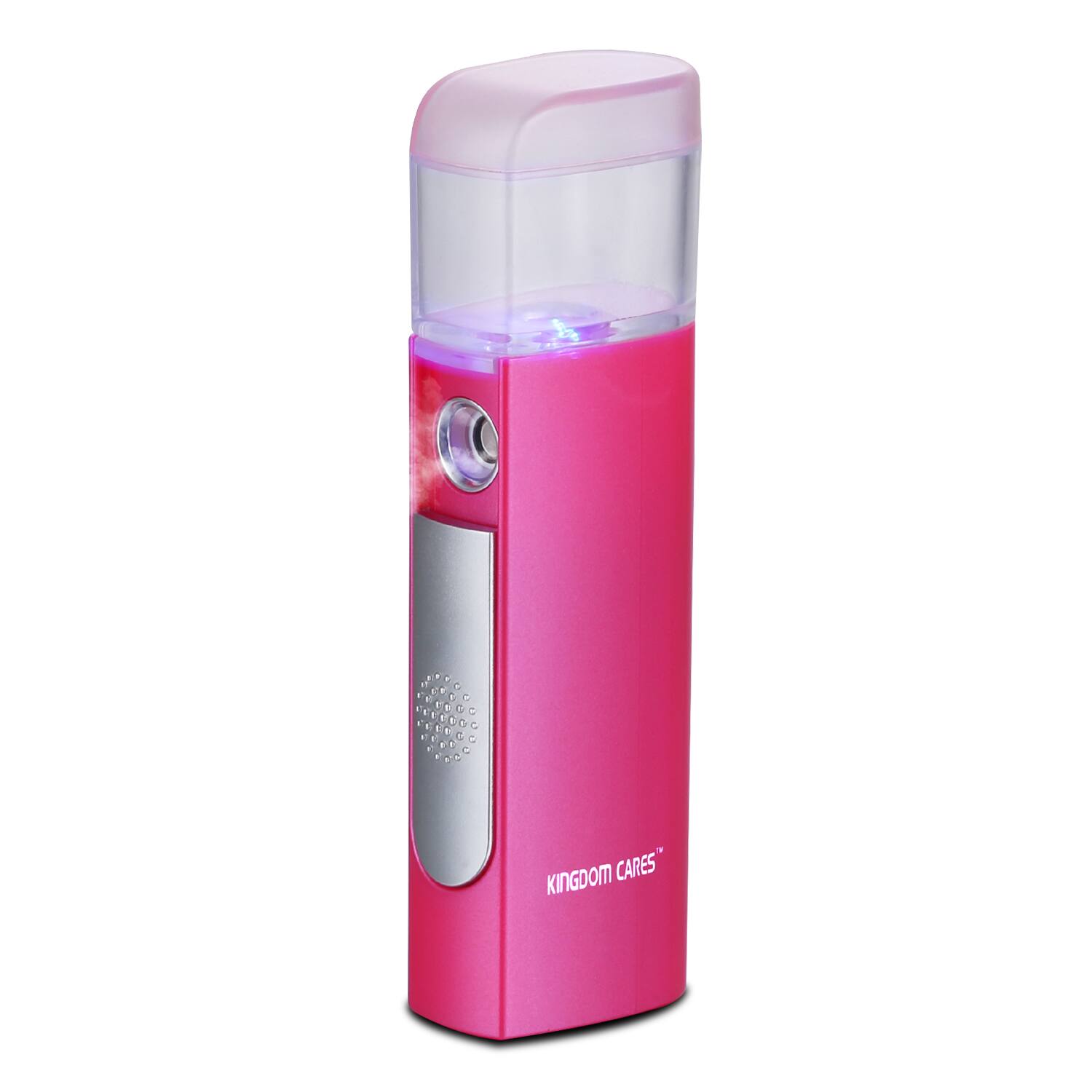 Angle. Kingdom Cares - Cool Nano Mist Facial Sprayer - Rose.