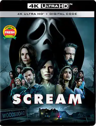 Front. Scream - 4K Blu-Ray.