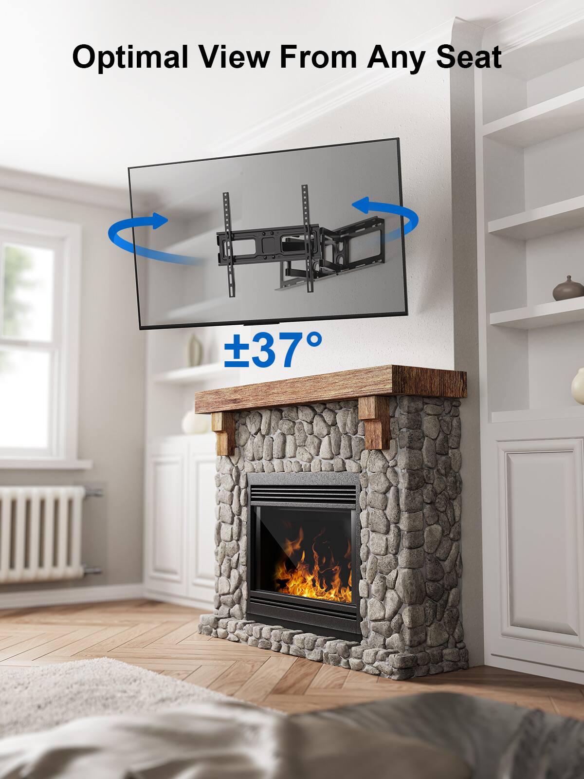 Optimal View From Any Seat

±37°