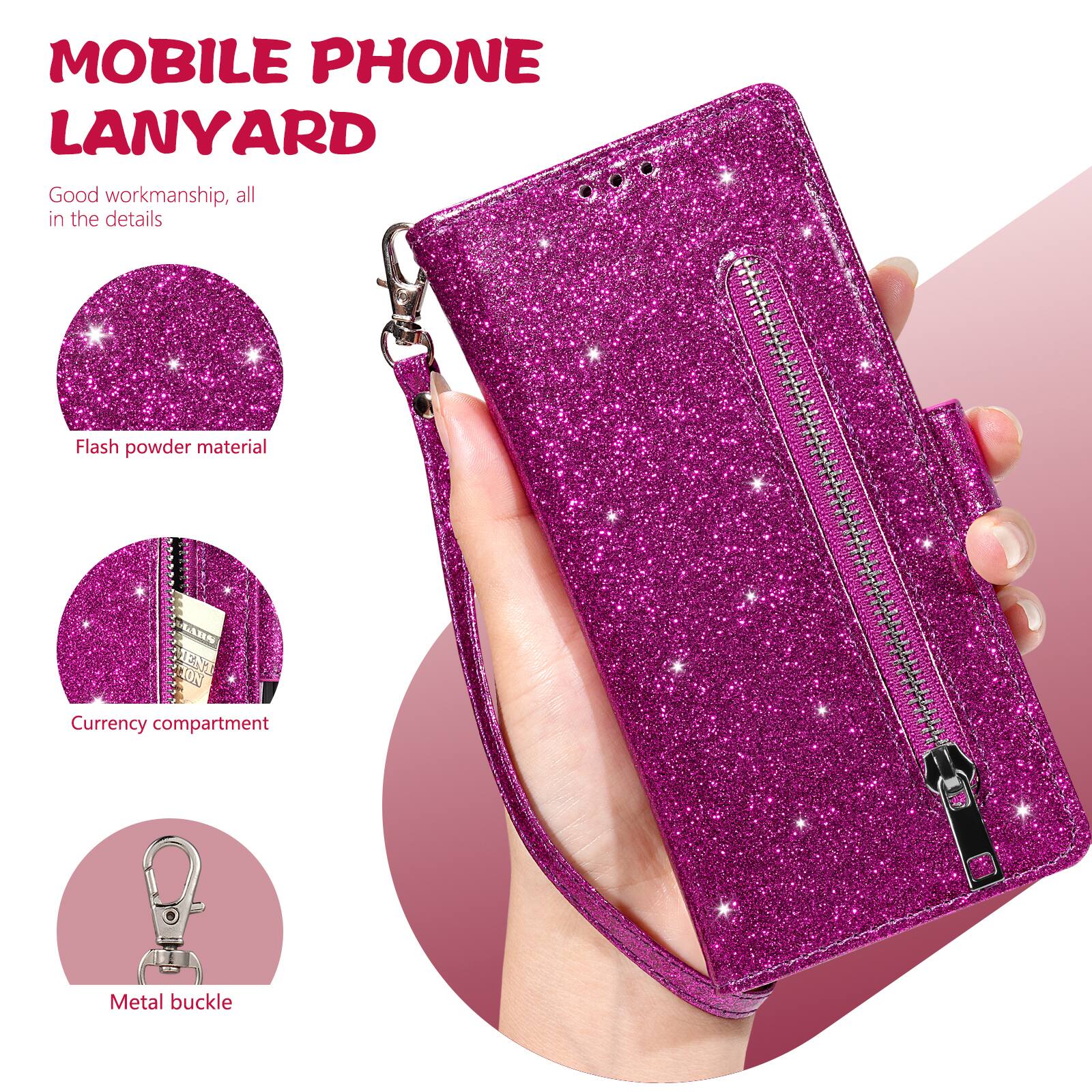 MOBILE PHONE LANYARD

Good workmanship, all in the details

Flash powder material

Currency compartment

Metal buckle