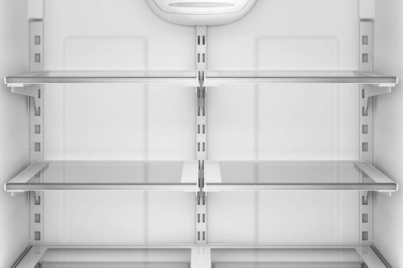 Alt View 7. KitchenAid - 33 in. Wide 22 cu. ft.  French Door Refrigerator with Internal Water Dispenser - PrintShield Stainless.