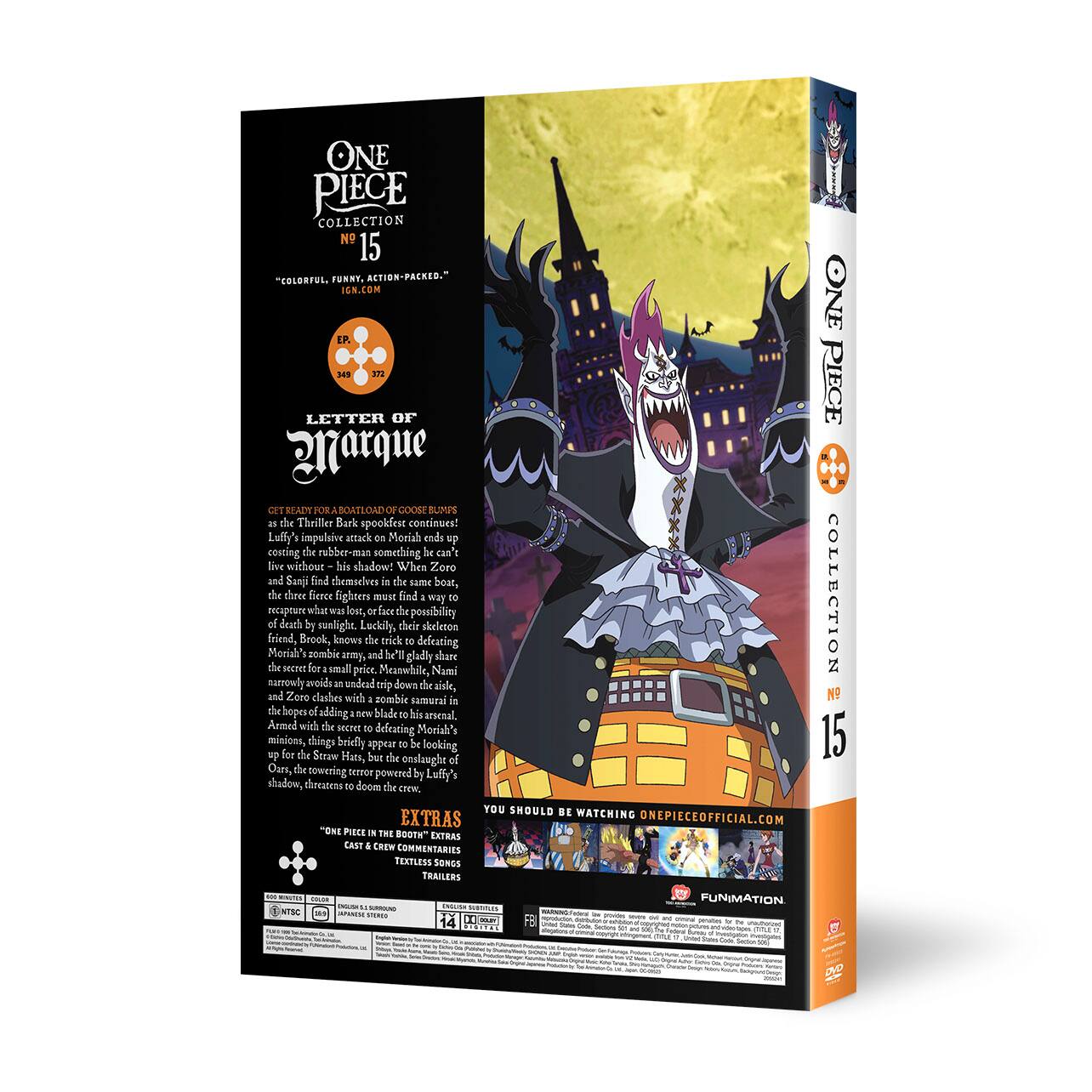 Alt View 1. One Piece: Collection Fifteen   - DVD.