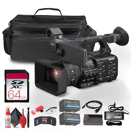 Sony - HXR-NX800 NXCAM Camcorder + BP-U35 Battery + 64GB Card + Case + More