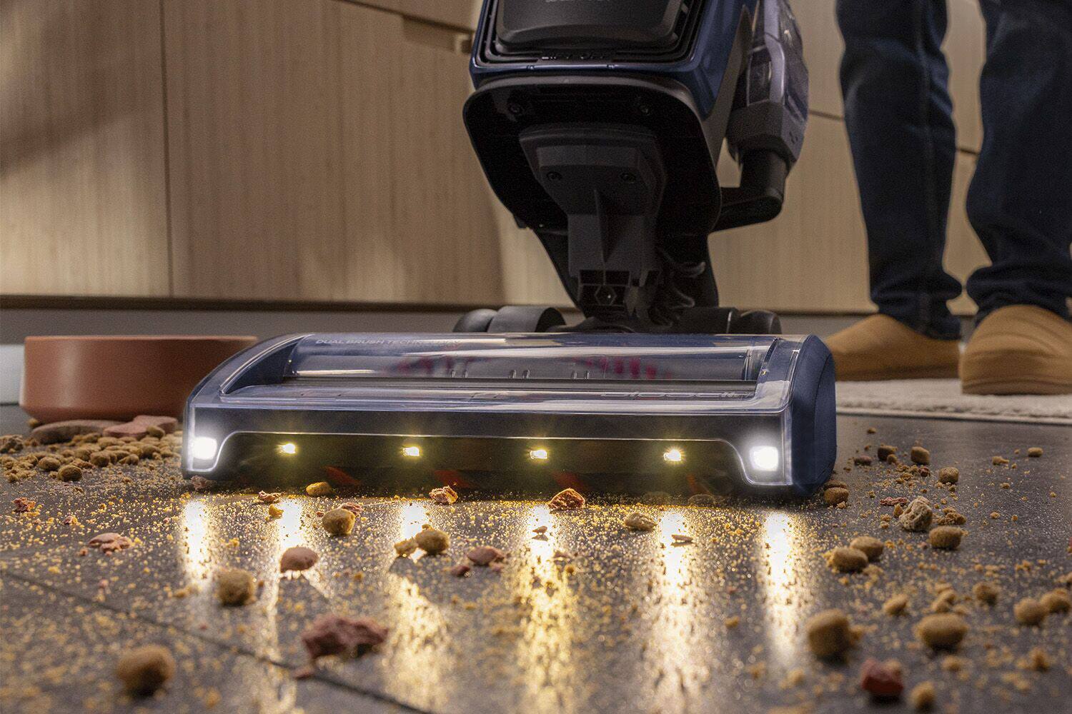 Angle. BISSELL - BISSELL®  Pet Hair Eraser® DualBrush Upright Vacuum - Midnight.
