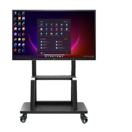 Smart Tech - Mobile Floor Stand for Promethean ActivPanel AP7-65 - Black