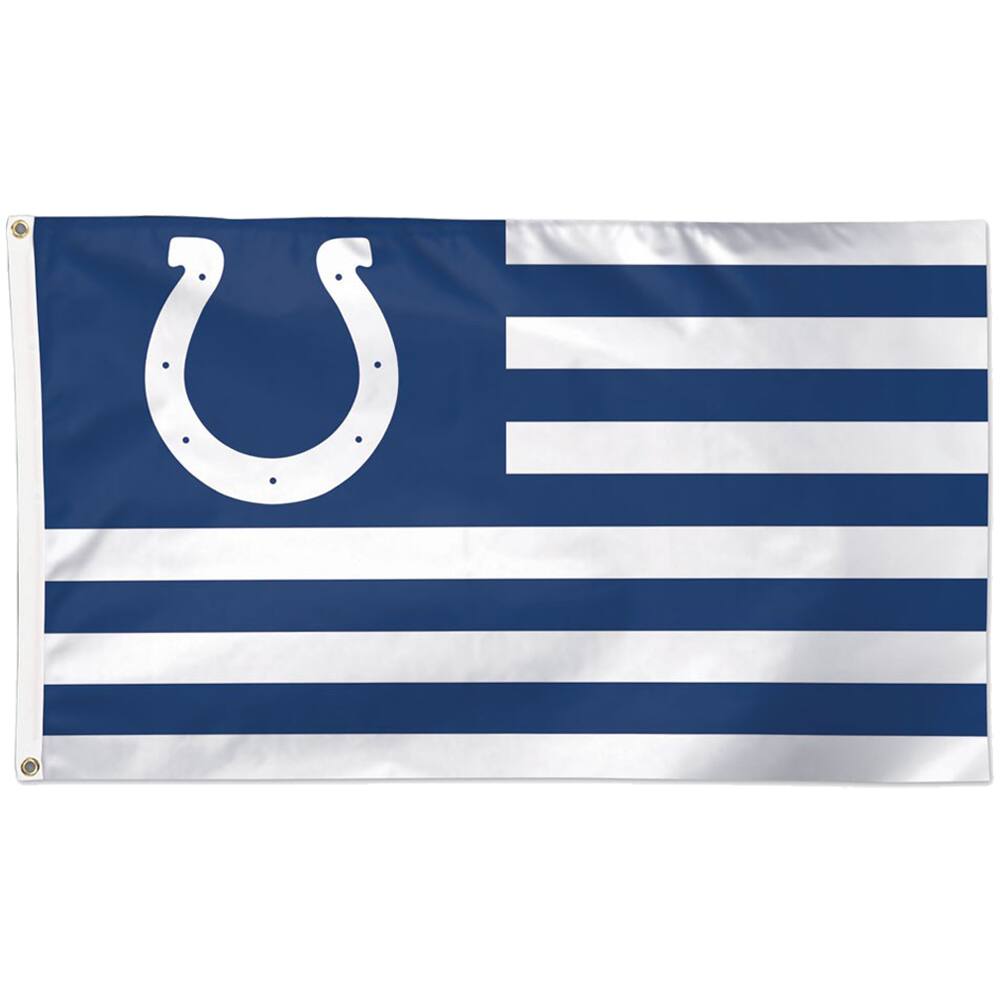 WinCraft - Indianapolis Colts 3' x 5' Americana Stars & Stripes Deluxe Flag - Multicolor