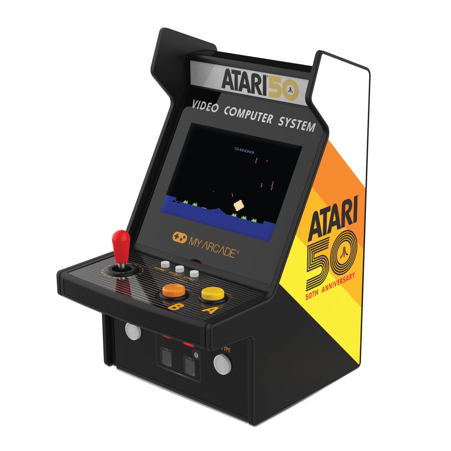 ATARI 50  
VIDEO COMPUTER SYSTEM  
MY ARCADE  

ATARI 50  
50TH ANNIVERSARY