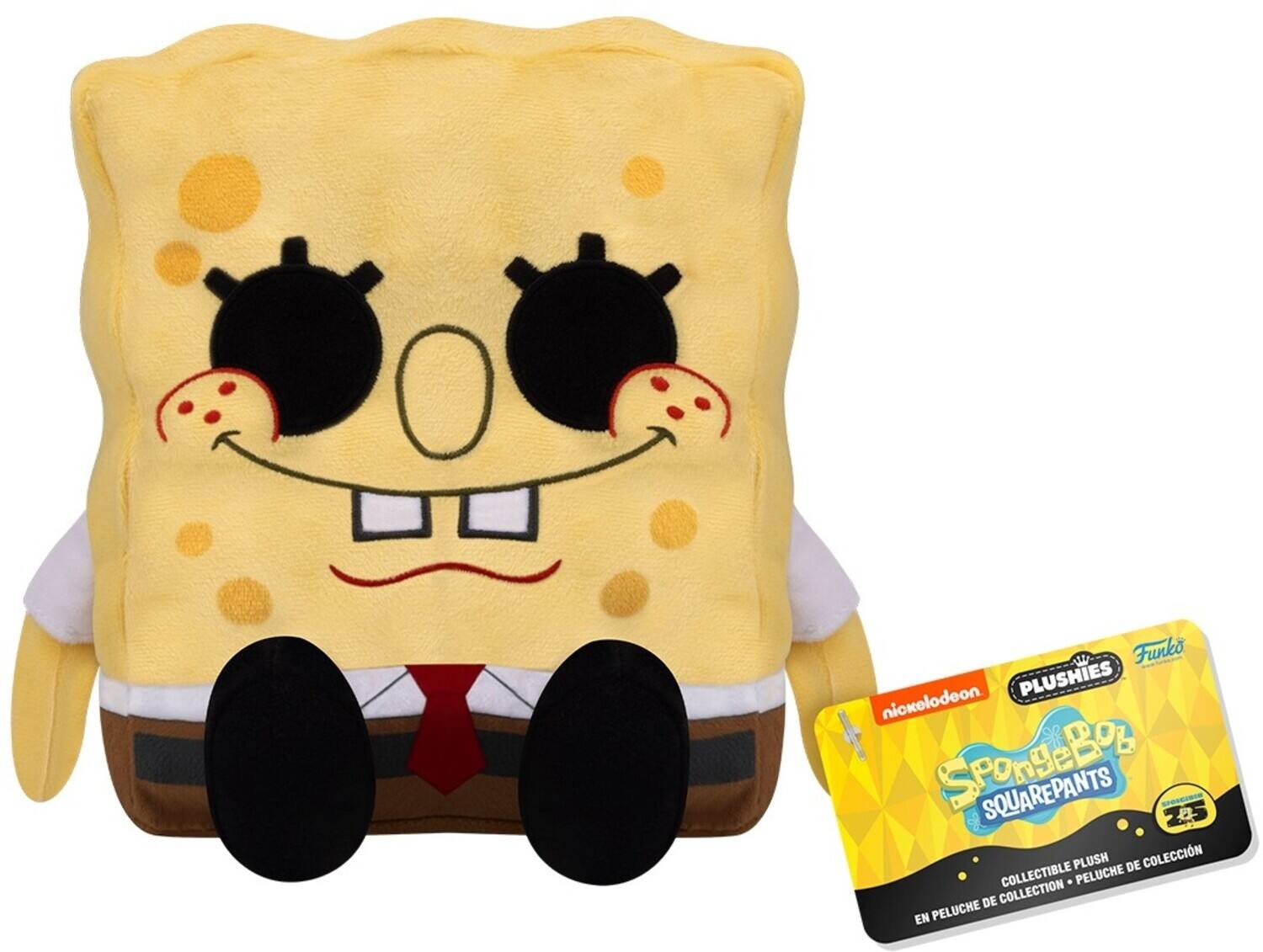 Funko PLUSHIES  
nickelodeon  
SPONGEBOB SQUAREPANTS  
COLLECTIBLE PLUSH  
EN PELUQUE DE COLLECTION • PELUQUE DE COLLECTION