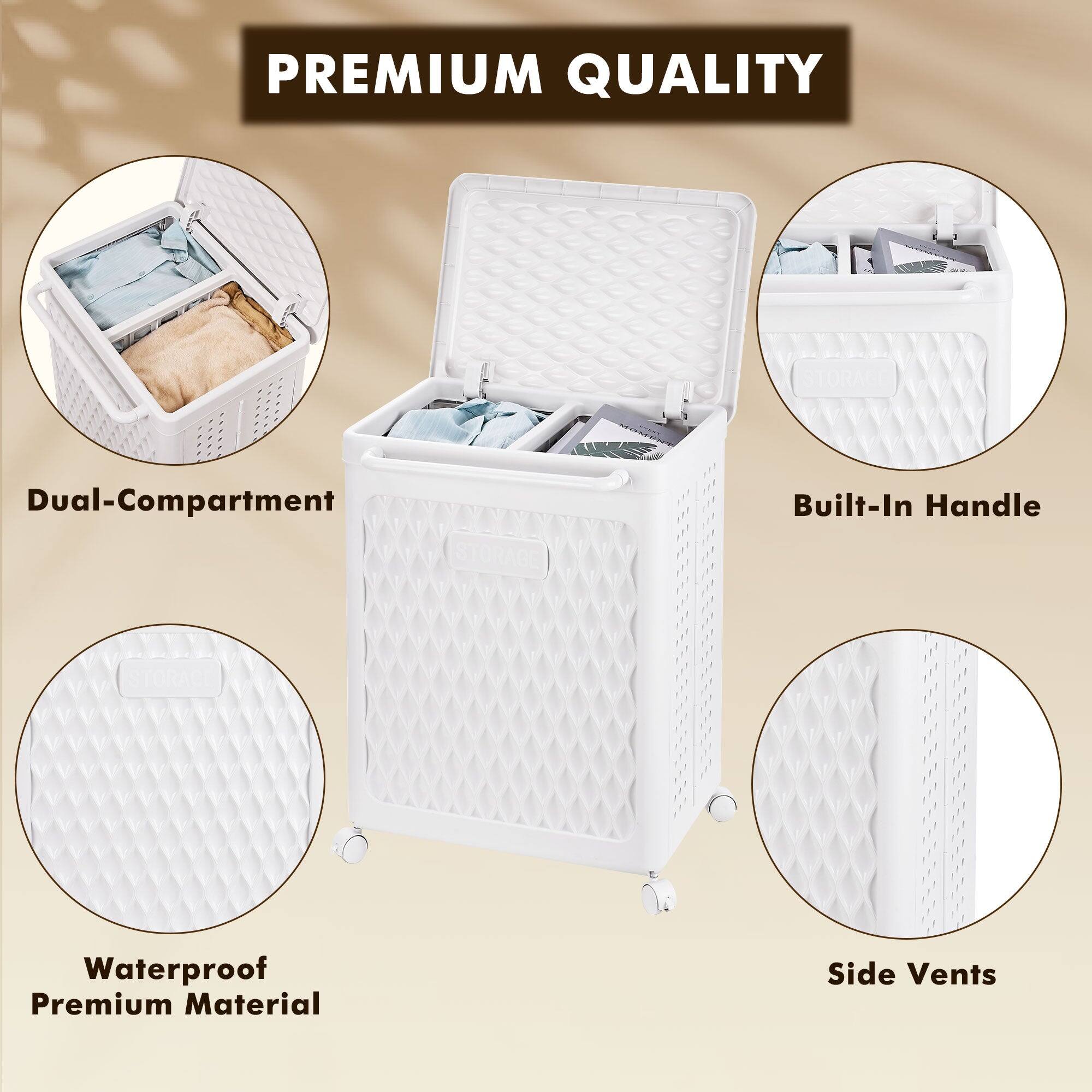 PREMIUM QUALITY

- Dual-Compartment
- Built-In Handle
- Waterproof Premium Material
- Side Vents