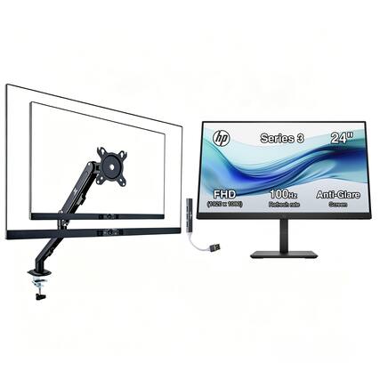 HP Series 3 24" FHD (1920 x 1080) 100Hz Anti-Glare Refresh Rate Screen
