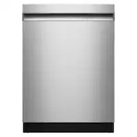 KitchenAid - 24" Front Control Built-In Tub Dishwasher with Third Level Jet Rack and 41 dBA - Stainless Steel - Front_Zoom