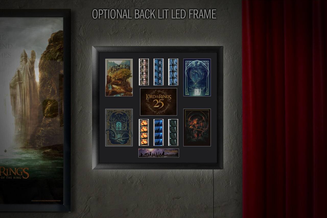 OPTIONAL BACK LIT LED FRAME  
THE LORD OF THE RINGS  
25  
RINGS OF THE RING