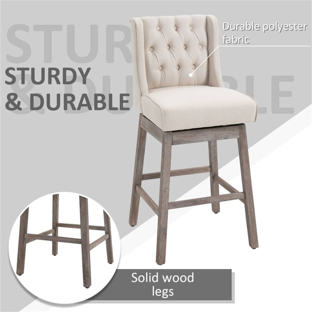 STURDY & DURABLE

Durable polyester fabric

Solid wood legs