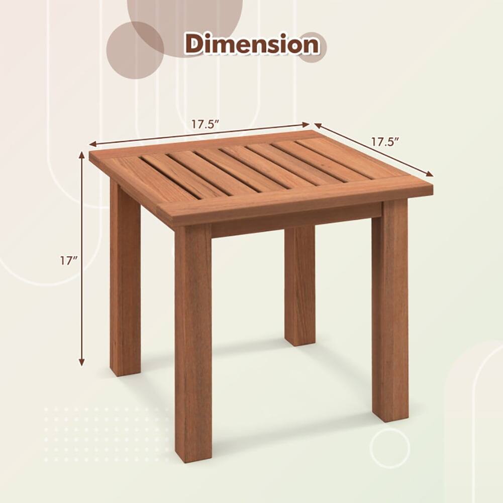 Dimension: 17.5" x 17.5" x 17"