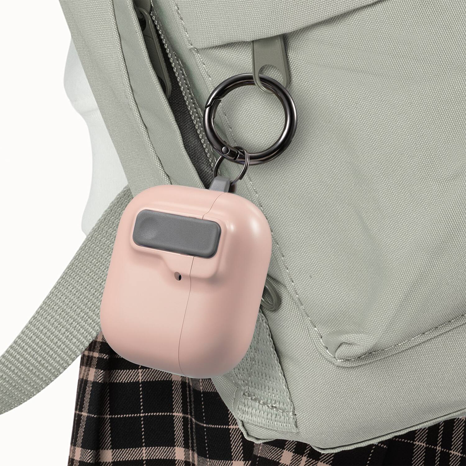 Alt View 2. Vena - For Apple Airpods 4 Case Cover, Airpods Case 4 4th Generation Dual Layer Auto Open Lock Wireless Charging, Pink - Pink.