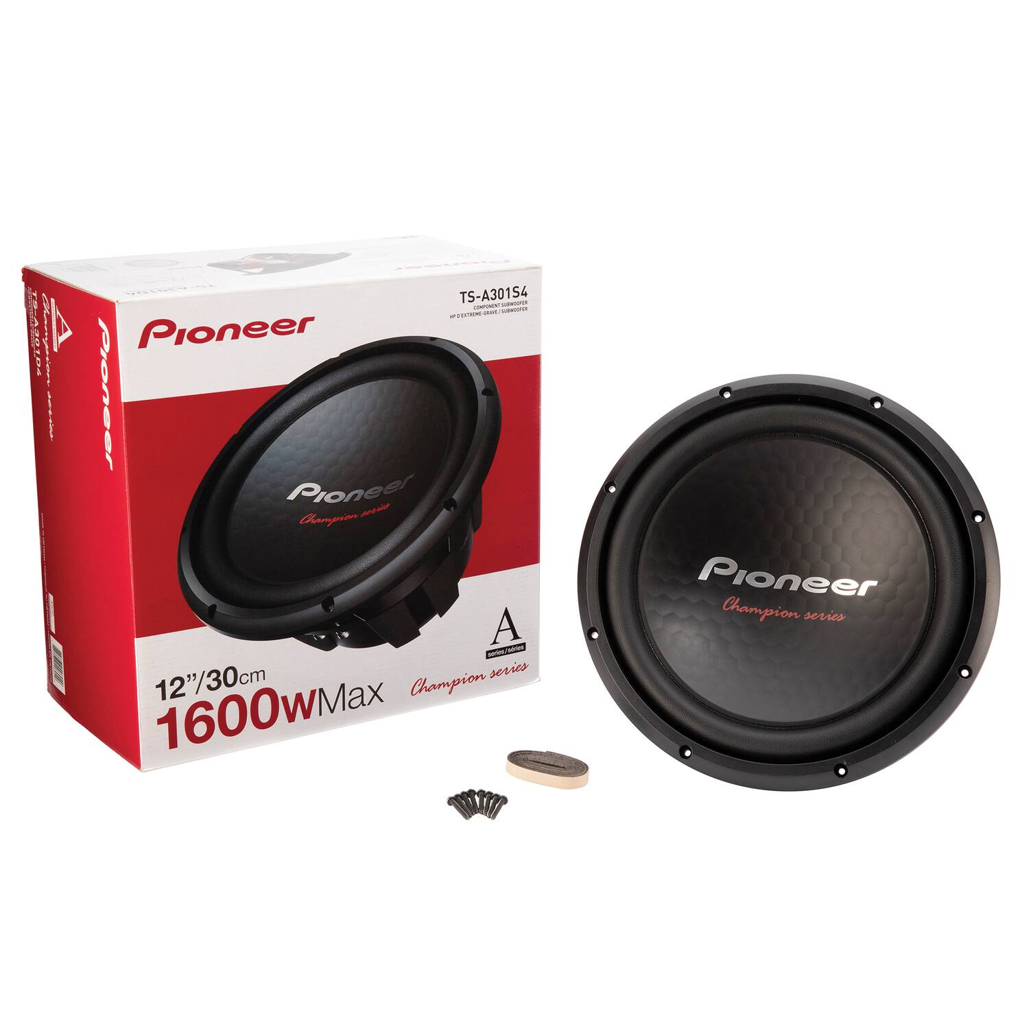 Pioneer TS-A30154  
12"/30cm  
1600W Max  
Champion series