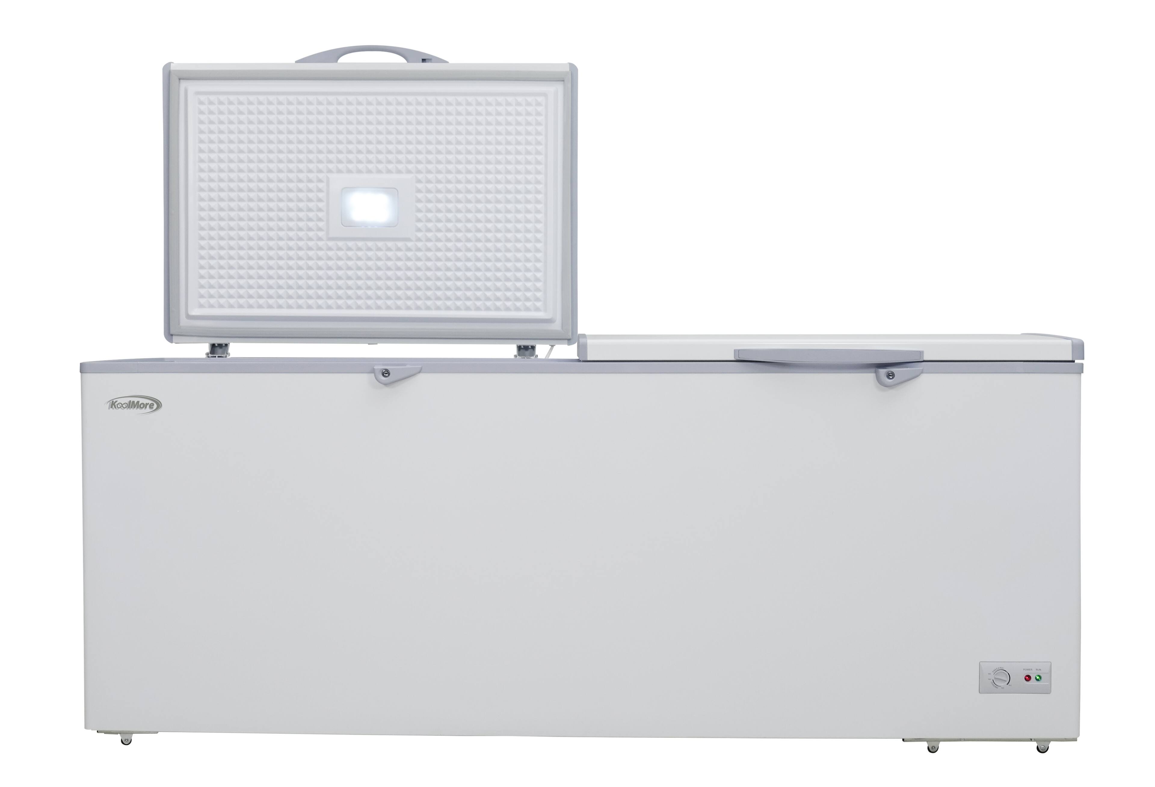 Alt View 5. Koolmore - 77 in. Commercial Chest Freezer 24 cu ft. SCF-24C - White.