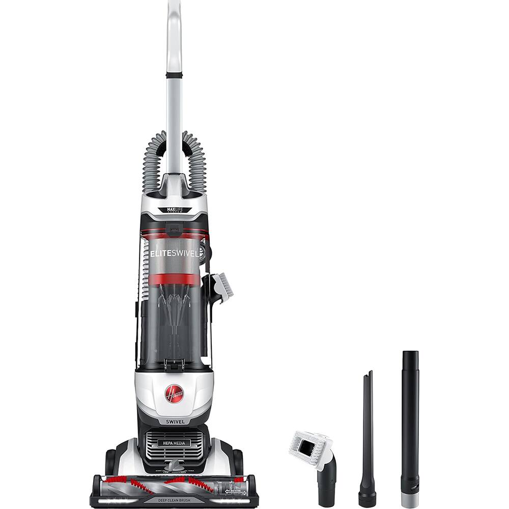 Hoover - Refurbished Excellent - High Performance Swivel Upright Vacuum UH75100V - White