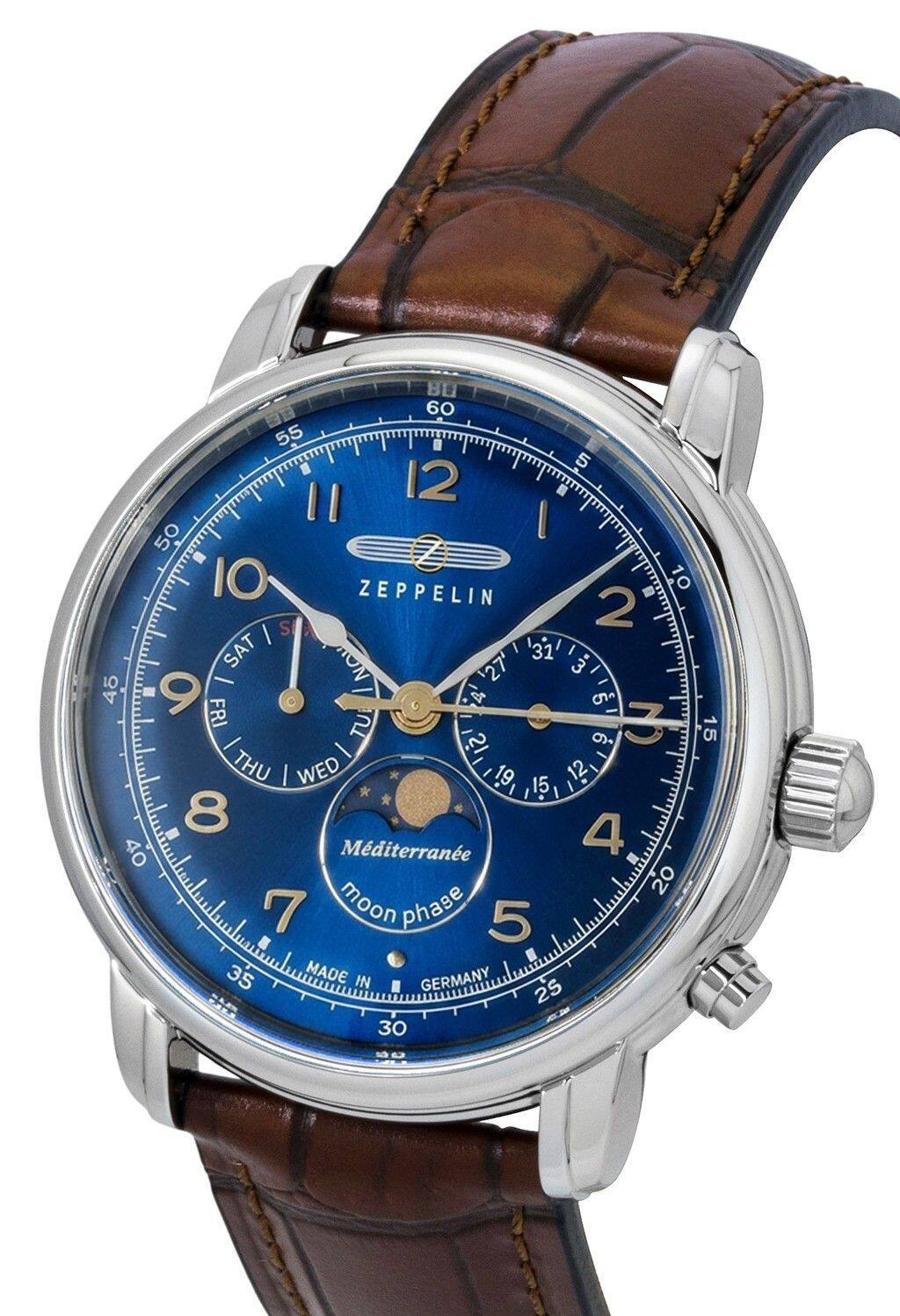 60 55 1 5 I1 12 . 50 I 1 IO 10 ZEPPELIN 2 S SAT ON 27 31 3 45 9 A' Ch FRI TU 3 15 1 ?1 6  THU WED 19 15 12 8 4 40 Mditerrane 20 7 moon phase 5 35 MADE IN GERMANY 25 30