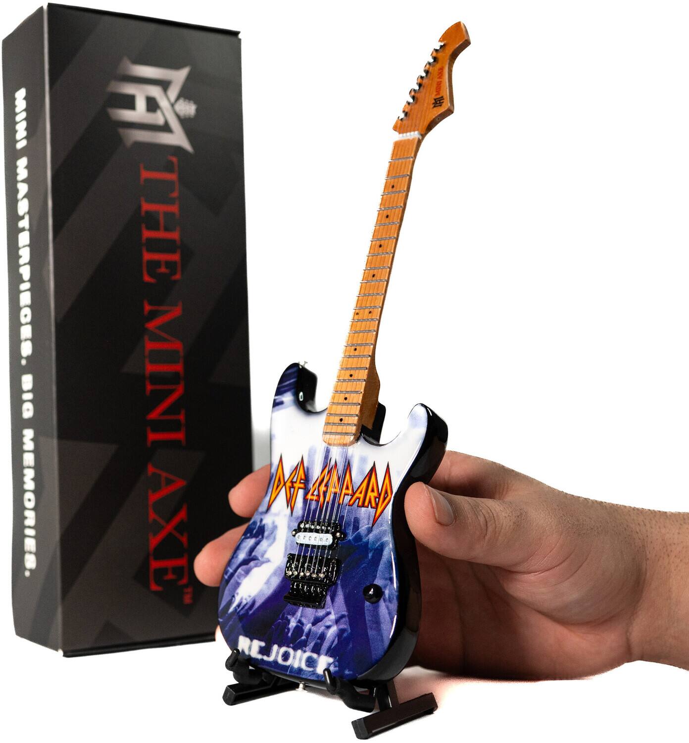 MINI MASTERPIECES. BIG MEMORIES.  
THE MINI AXE  
REJOICE