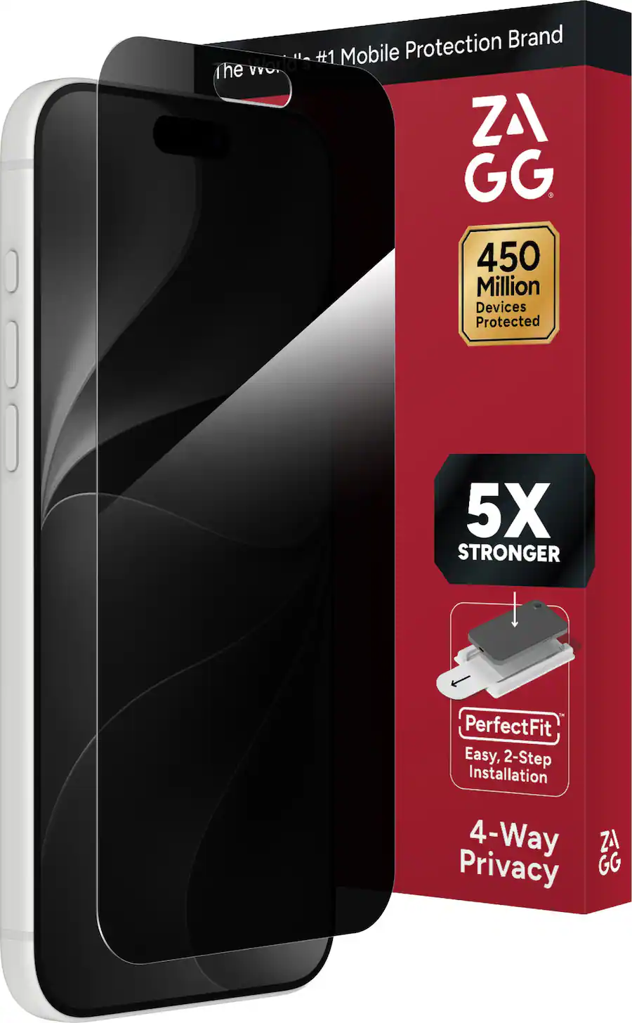 Mac Display Test ZAGG Privacy XTR Screen Protector with Full Privacy Protection for ...