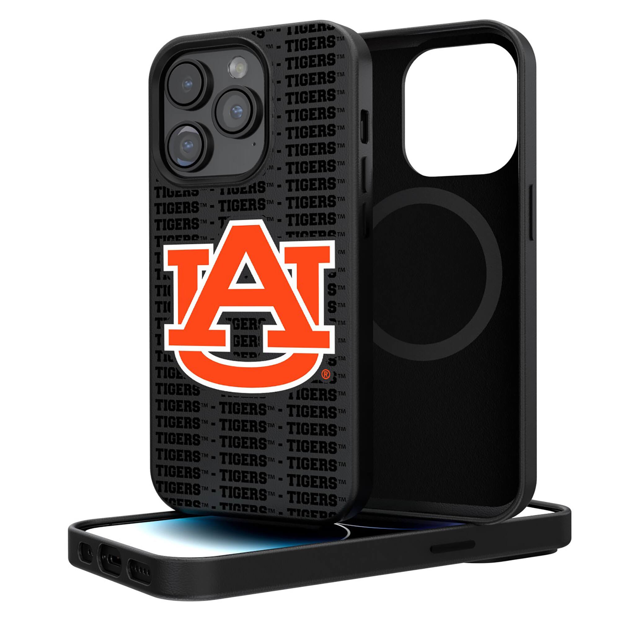 Keyscaper - NCAA - Auburn Tigers Primary Logo iPhone Magnetic Bump Case - 16 Pro - Black price history on PriceWatchPro