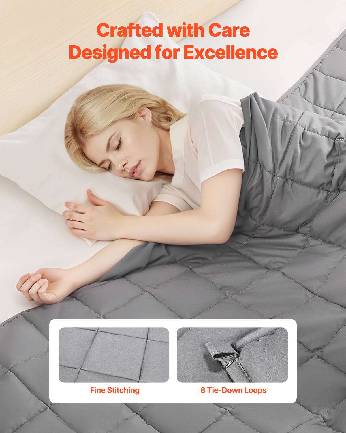 Crafted with Care  
Designed for Excellence  

Fine Stitching  
8 Tie-Down Loops