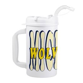 Logo Brands - Michigan Wolverines 33oz. Cruise Tumbler - Multicolor