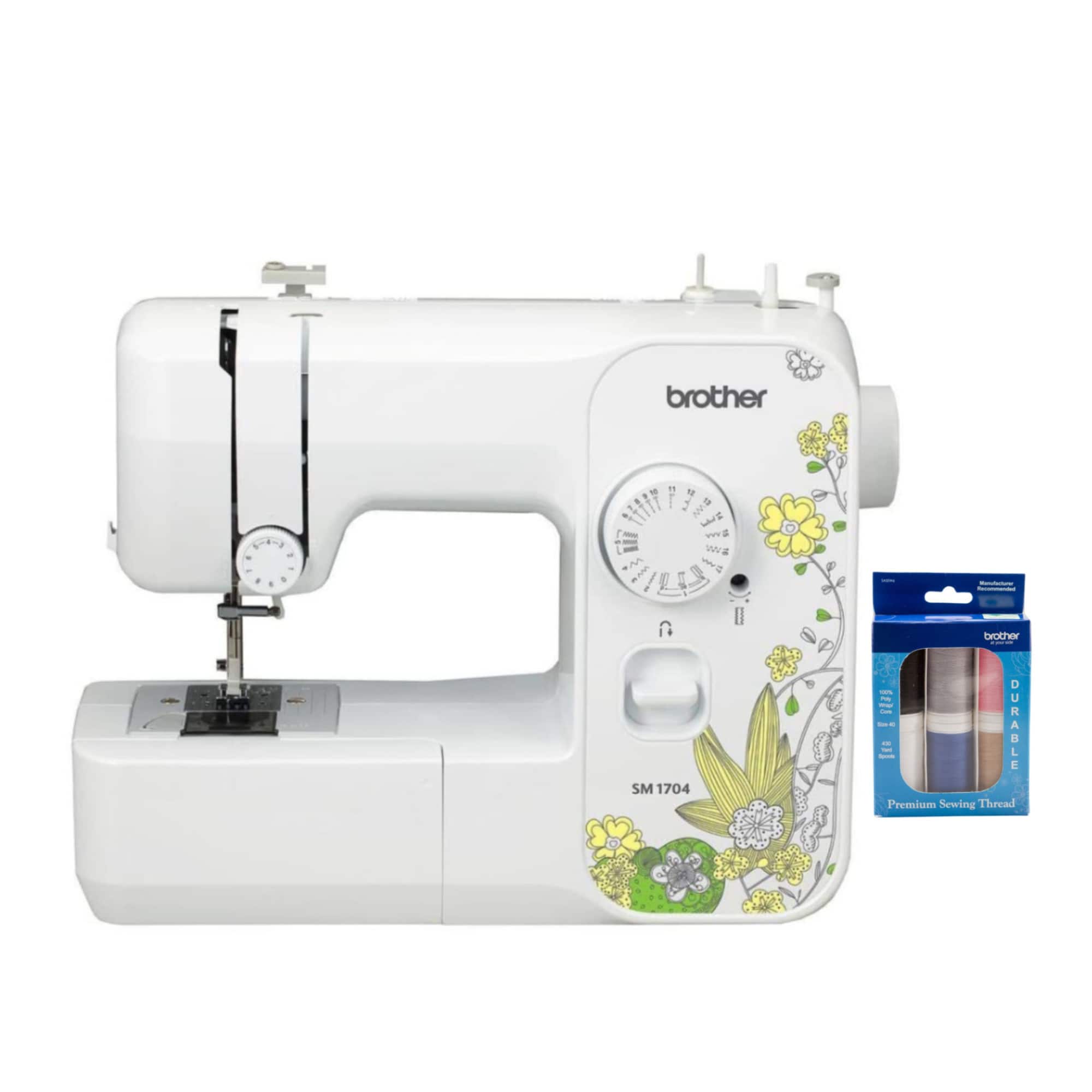 brother  
SM1704  
DURABLE  
Premium Sewing Thread