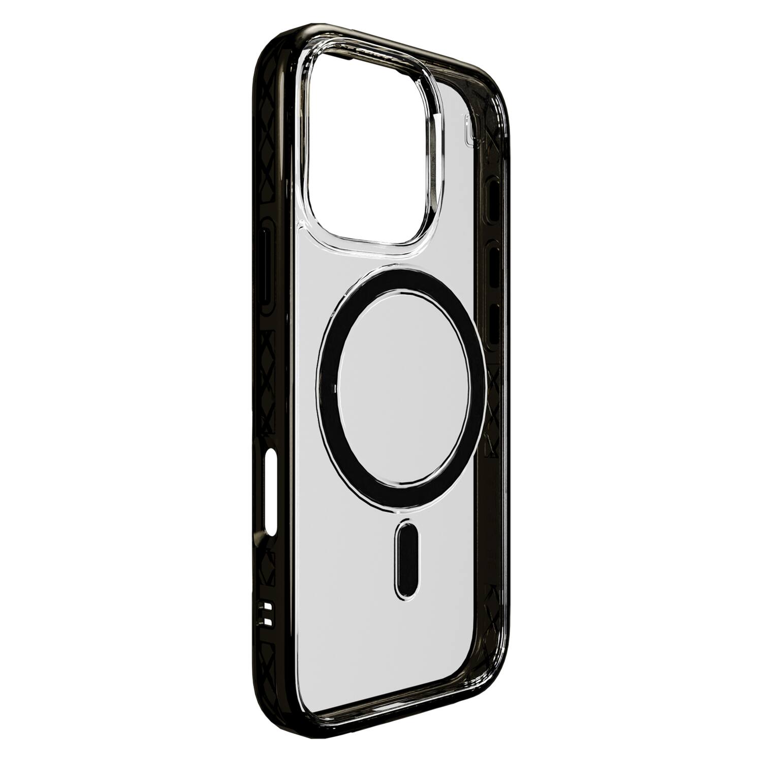 Alt View 1. Cellhelmet - Magnitude Series MagSafe-Compatible Case for iPhone 16 Pro - Onyx Black.
