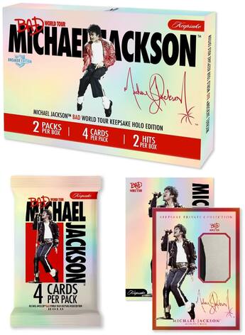 PopMarket Michael Jackson Keepsake Michael Jackson: Bad World Tour PopMarket Michael Jackson Keepsake Michael Jackson: Bad World Tour