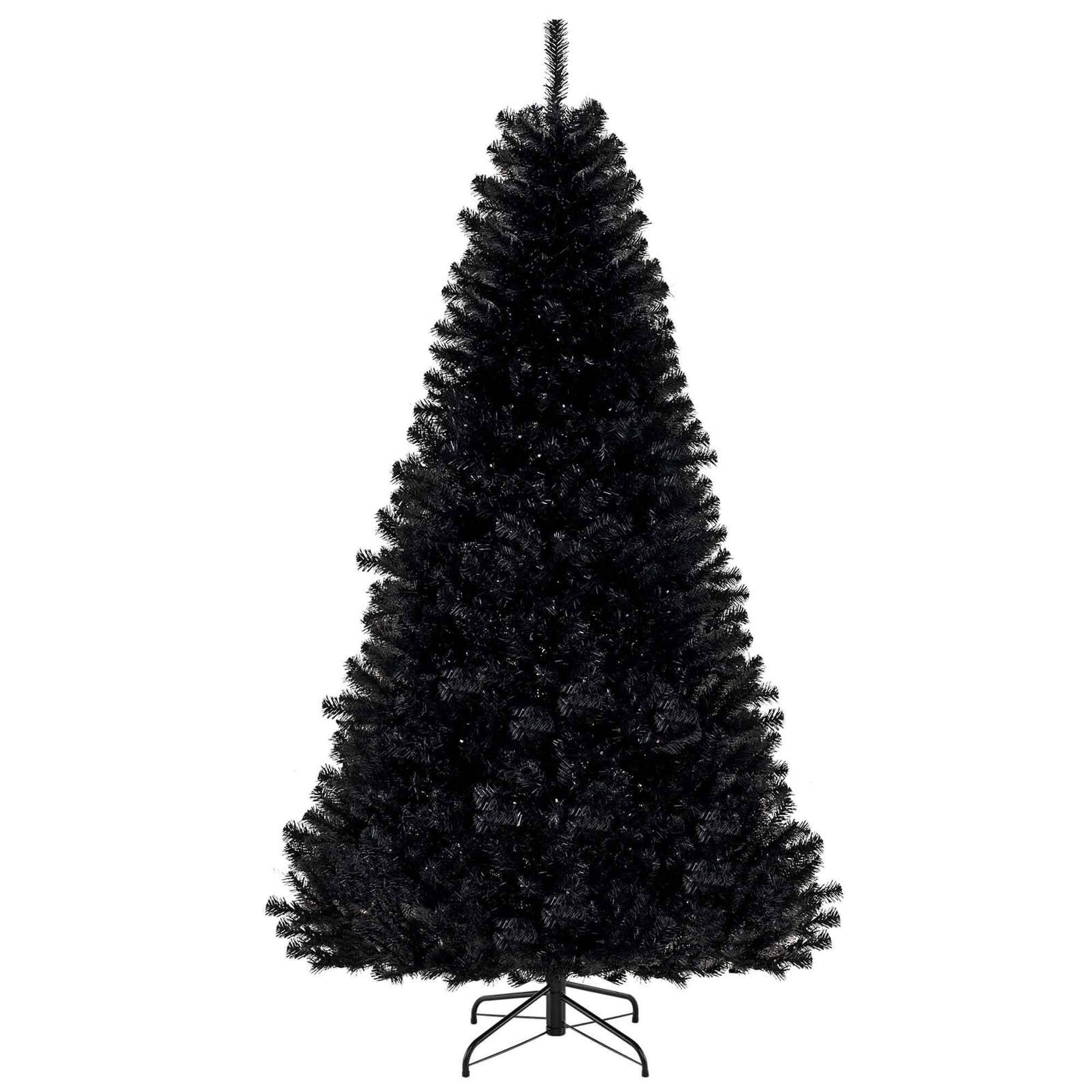 Alt View 9. Costway - Costway 7 FT Halloween Tree Artificial Decoration Tree with 1040 Branch Tips 6 Lighting Modes - Black.