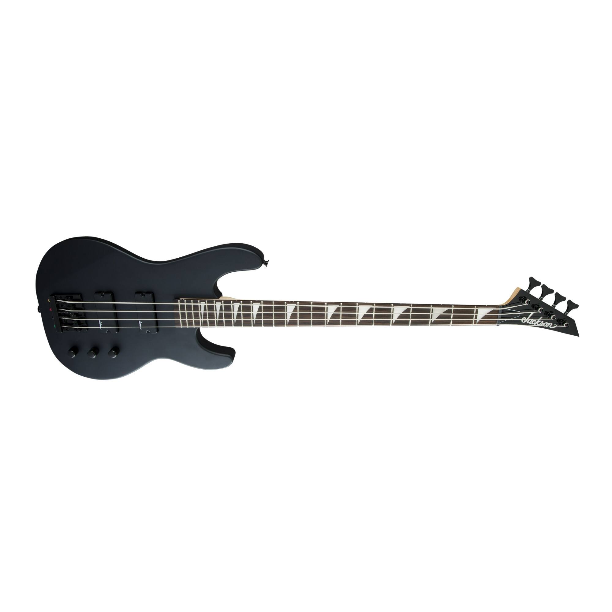 Angle. Jackson - Jackson JS Series Concert Bass JS2 4-String Electric Bass Guitar (Satin Black).