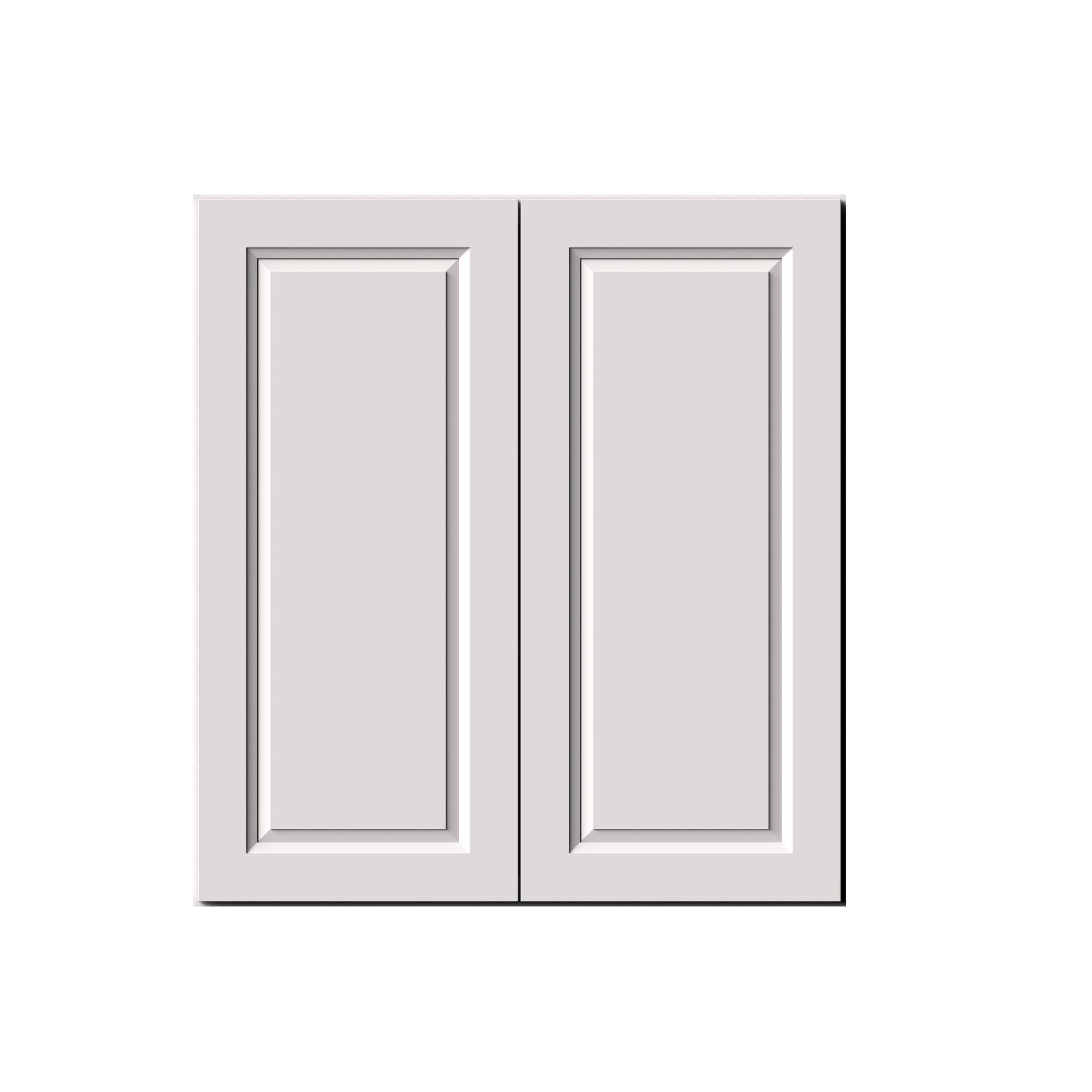 Alt View 1. Boyel Living - 33-in W x 36-in H x 12-in D Shaker RTA Kitchen Wall Cabinet with Soft-Close Doors - Glacier White.
