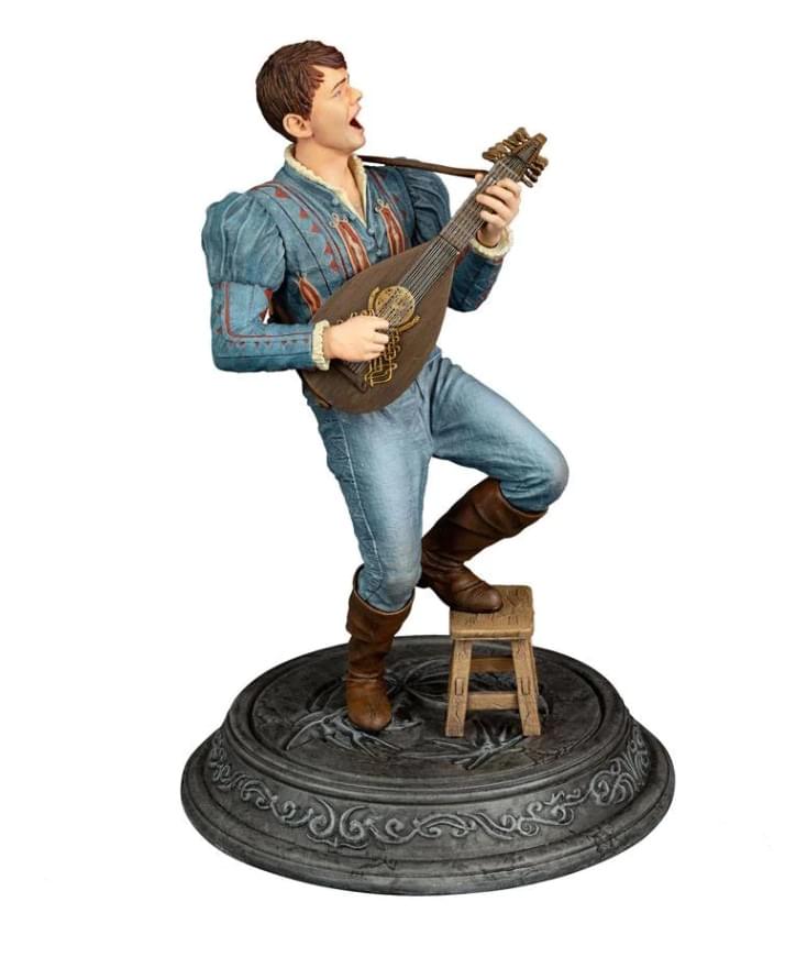 Alt View 1. Dark Horse Comics - Dark Horse - The Witcher - Jaskier Figure   - Collectibles - Multicolor.